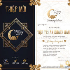 THIỆP MỜI SỰ KIỆN